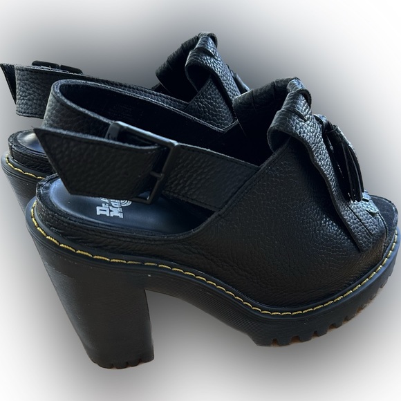 New Dr. Martens Seraphina Kiltie Tassel Platform Heeled Clogs Size EU 39 US 8 - Picture 7 of 9